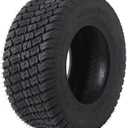AR-PRO 16x6.50-8 Tire, 4PR Durable Tubeless Tire for Lawn Mower Tractor with Deep Turf Treads, Rim Not Included (1-Pack)