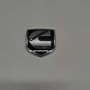 1Pcs Compatible with Head Front Cummin Emblem 3D Badge Nameplate Replacement for 3rd gen 03-09 Cummin (Chrome Black)
