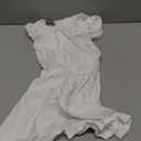 Womens Long Sleeve Shirts Lightweight Stretchy Going Out Tops Crew Neck Basic Tee Slim Fit Fall Y2K Outfit 2026 (Medium, White-sheer)