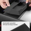 Sunglasses Organizer,Center Console Sunglasses Storage,Armrest Box Silicone Eyeglasses Storage Box Compatible with Tesla (Model y Juniper)