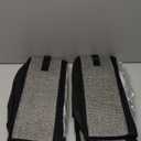 Onlyeasy Sturdy Under Bed Shoe Storage Organizer, Set of 2, Fit 12 to 24 Pairs, Underbed Shoes Closet Storage Solution with Clear Window, Breathable, L29.3 x W23.6 x H5.9, Linen-like Black, MXAUBSB2P