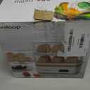 Evoloop Rapid Egg Cooker Electric 12 Eggs Capacity, Soft, Medium, Hard Boiled, Poached, Omelet Maker Egg Poacher & Vegetable Steamer, BPA Free Traywhite