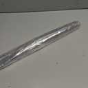 CREATCABIN Clear Desk Mat Transparent Desk Protector PVC Plastic Clear Waterproof Heat Resistant Writing Table Cover Pad with Round Edge for Home Dining Room Kitchen Office Tables 15.83 x 31.97 inch