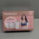 Momcozy M5 Smart APP Controlled Wearable Breast Pump, Hands-Free Wireless Electric Pump, 3 Modes 9 Suction Levels, BPA-Free, Portable Lightweight, 24mm Flange, 2-Pack Cozy Red