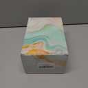 Personalized Gifts Monogrammed Birthday Gifts for Women, Bridesmaid Bachelorette Party Christmas Initial 20 oz Tumbler, Makeup Bag Cup Ballpoint Pens Journal Notebook 6 Set, (Aesthetic Blue Flower H)