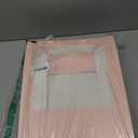 qiqee Auto-pop up Pink Pie Boxes with Window 10x10x2.5 inch 30Packs Cookie Donut Bakery Box