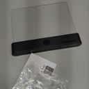 LED Reading Light, Rechargeable Clear Flat Book Light with 3 Colors & Timer, Dimmable Book Lights for Reading at Night, Doodleable Panel Plate Lamp Full Page Lights, for Book Lovers (Black)