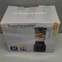 Toastmaster 5 Speed Blender with 48-oz Plastic Jar - Kitchen Blender with Stainless Steel Blades - For Fruit Smoothies & More - Multiple Speeds & Pour-Through Lid