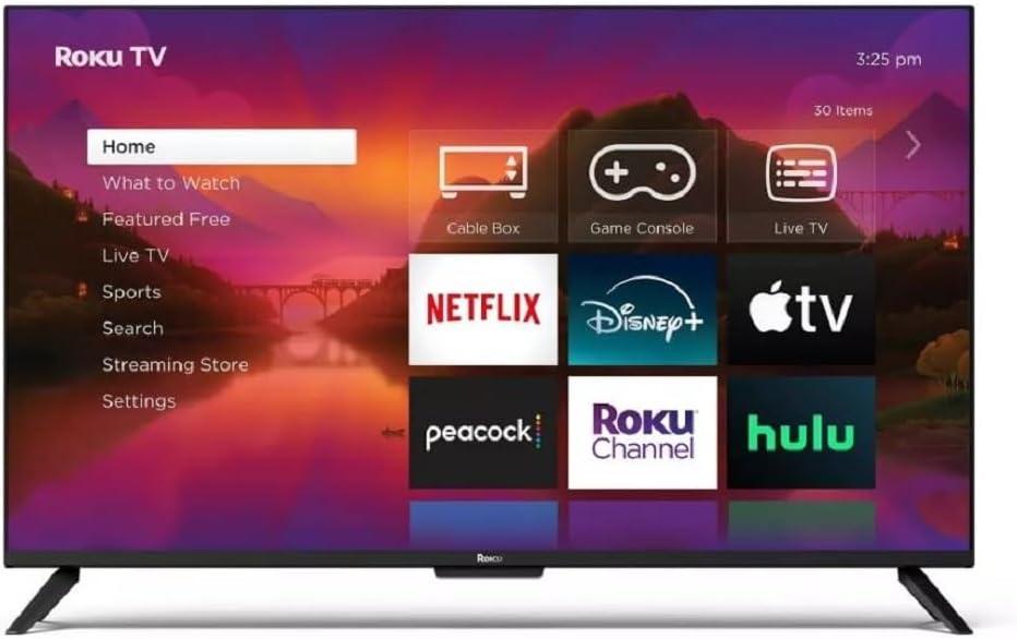 Roku 43" Select Series 4K HDR Smart TV with TV Apps, Wi-Fi, Built-in Streaming - 43R4A4