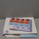 Cabilock 12 Pack Christmas Gift Boxes with Lids, Printed Kraft Paper Boxes for Xmas Festive Wrapping of Shirts Robe Lingerie Scarves Hat Gloves, 4 Designs 3 Size Options