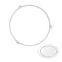 WB06X10705 Microwave Turntable Ring for GE Microwaves, Microwave Roller Ring, Glass Plate Tray Support Holder