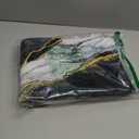 Giwawa Marble Dish Drying Mat for Kitchen Counter 18x24 inch Black Grey Gold Marbling Print Decorative Absorbent Dish Drying Pad Elegant Luxury Granite Stone Microfiber Large Drainer Rack