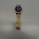 Stainless Steel Gold Womens Digital Watch for Women Waterproof