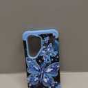 Casetego for Galaxy S26 Ultra Case,Glow in The Dark Three Layer Heavy Duty Sturdy Shockproof Full Protection Rugged Hard PC+Soft TPU Bumper Case for Samsung Galaxy S26 Ultra 5G 6.9 inch,Bright Blue
