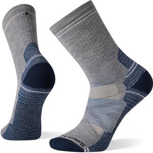 Smartwool Men's Hike Full Cushion Crew Socks (Large, Light Gray)
