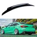 WheelX Rear Spoiler Compatible with 2022-2025 Honda Civic, Duckbill Fits for 22-25 4 Door Sedan, V3 Style Exterior High Kick Duckbill Trunk Tail Deck Lid Wing Lip (Glossy Black)