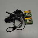 Reptile Heat Lamp,UVA UVB Reptile Light with 360 Rotatable Hose and Timed with 2 Bulbs(25W,50W),Basking Calcium Light Heat Lamp Bulbs for Turtle,Bearded Dragon,Lizard,Snake Tank (Black)