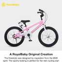 RoyalBaby Kids Bike with Dual Handbrake for Beginners,12 14 16 18 20 Inch Bicycle for Boys & Girls Ages 3-10 Years