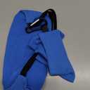 Mavogel Cotton Sleep Eye Mask - Updated Design Light Blocking with Adjustable Nose Bridge, Soft and Comfortable Night Eye Mask for Men Women, Eye Blinder for Shift Work, Includes Travel Pouch, Cobalt Blue