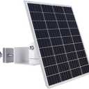 4 PCS Universal Solar Panel Gutter Mount Compatible with Ring Blink Arlo and More, White