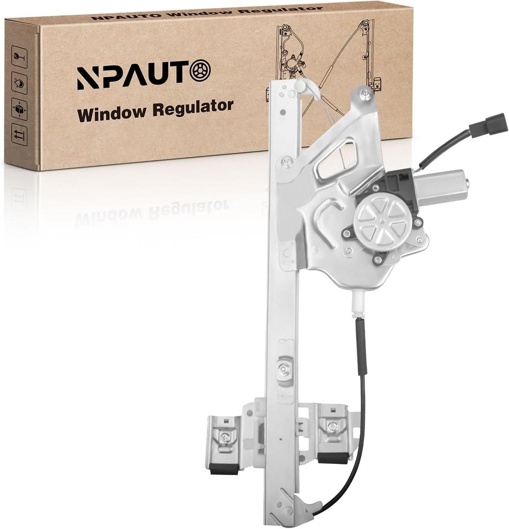 Front Passenger Side Power Window Regulator with Motor Replacement for 2000 2001 2002 2003 2004 2005 Buick Lesabre Custom Limited Sedan, Right, 741-761