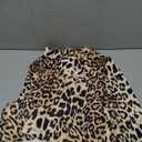 GOKATOSAU Women's Sexy  Long Sleeve Crop Top  (Goldleopard) XL