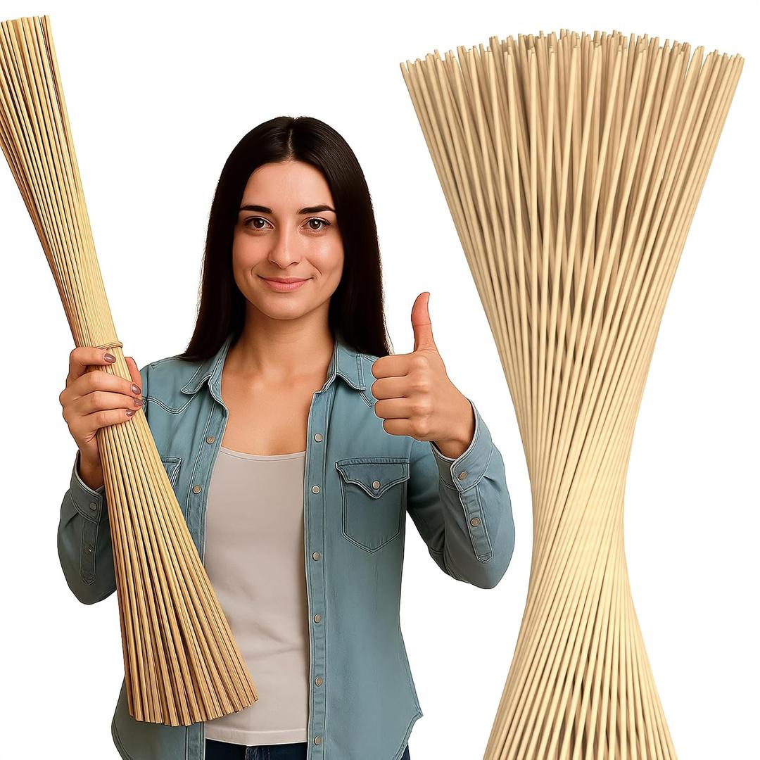 50 Smores Sticks for Fire Pit, 36 Inch Marshmallow Roasting Sticks