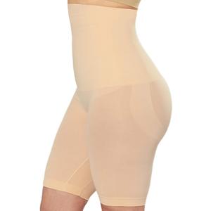SHAPERMINT Shapewear for Women - High-Waisted Shapewear Tummy Control Shorts, Faja Body Shaper, Underwear for Women (3X-Large, Nude)