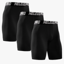 NELEUS Men's 3 Pack Performance Compression Shorts XL