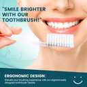 Navona 100 PCS Travel Toothbrush and Toothpaste Set, Travel Toothpaste, Bulk Toothpastes, Individually Wrapped Bulk Toothbrush, Ergonomics Handle,Medium Soft Bristle, Perfect for Hotel