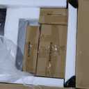 YITAHOME 36 Inch Floating Bathroom Vanity with Three Holes Sink, Wall Mounted Cabinet with 2 Storage Cabinets & 2 Drawers, Undermount Ceramic Basin, Black