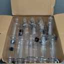 30 PCS 10 oz Plastic Squeeze Bottles, Round Dispensing Bottles with Twist Top Cap for Crafts, Kitchen, Household, Clear