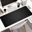 Large Desk Mat 47" x 23" – Premium PVC Leather Desk Pad, Non-Slip Office & Home Workspace Mat, Water-Resistant Writing Surface, Large Desk Protector for Laptop, Keyboard & Mouse (Black), 47" x 23" | 120*60cm