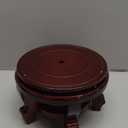 Chinese Display Stands Hand-Crafted Rosewood Oriental Vase Stand accessories Decor / Fish Bowl Stand (5.5 inches in diameter; 3.9 inches high)