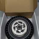 ELKATECH | Gotrax Wheel replacement and Xiaomi M365 electric Scooter | Solid Tire with hub and Brake-Disc | Honeycomb Wheel Compatible Mijia1s gotrax gxl V2/gotrax XR and 8,5 inch