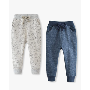 Toddler Boy Girl Cartoon Pattern Sweatpants Cotton Drawstring Elastic Waist Sport Jogger Pants with Pocket Age 3Y/100