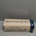 Food Warming Mat with Dual-Zone Temp Control Portable Food Warmers For Parties Buffet, 5s Fast Heat, Rollable Silicone Electric Warming Tray with Timed & 4 Temp Levels Use for Gatherings Dinner Travel