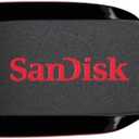 SANDISK 16GB Cruzer Blade USB 2.0 Flash Drive - SDCZ50-016G-B35, Black