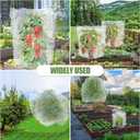 4PCS Bird Netting for Blueberry Bushes 4x5.9FT,Fruit Trees Mesh Bag with Drawstring Garden Insect Nettings Pest Barrier Netting Plant Row Cover White Mosquito Net for Fruit/Flower/Herb/Vegetables