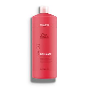 Wella Professionals Invigo Brilliance Shampoo | For Fine/Normal Colored Hair | Intense Color Protection & Maintains Vibrancy | 33.8 Fl Oz | 1 L