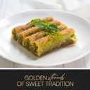 AHLAVIA Premium Kataifi Shredded Fillo Dough 17.6 oz (500g) – Dried Kadayif Pastry for Kunafa, Knafeh, Katafi – Middle Eastern Desserts, Family Pack for Authentic Pastry and Dubai Chocolate Desserts (Exp Date: 05/18/27)