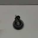 Set of 5 Office Chair Wheels, 3 Inch Smooth Replacement Roller Blade Wheels, 880LBS Heavy Duty Casters Long Lasting, Universal Fit for Home, Office, Gaming Chair,Transparent