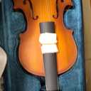 Mendini by Cecilio Violin 4/4 Full Size Kit For Beginners - Hand Carved Acoustic Violins Set - Fiddle Solid Wood Kit with Hard Case, Bow, Rosin, Shoulder Rest, Bridge and Extra Strings