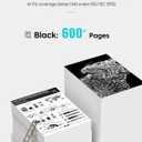 TESEN Compatible 280XXL 281XXL Ink Cartridge Replacement for Canon 280 281 XXL PGI280XXL CLI281XXL Use with PIXMA TR8520 TR8620 TS6220 TS6320 TR7520 TS6120 TS9120 TS8120 Printer, 3 Pack Black PGBK Set