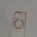 TORRAS Desert Titanium for iPhone 16 Pro Max Case, [Military Grade Drop Tested][Fit for MagSafe] [Built-in Stand] Translucent Slim Soft Edge Case for iPhone 16 Pro Max 6.9" 2024, Rose Gold