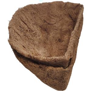 2PCS Half Round Replacement Coco Liner for Hanging Basket Wall Flower Basket, 12 inch, Half Circle Wall Planter Coconut Fiber Plant Basket Liner for Garden Planter Flower Pot (12 inch)