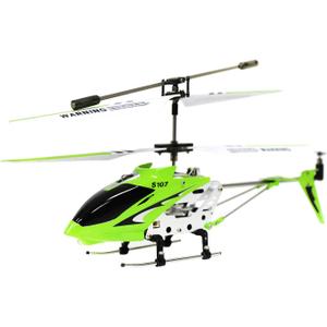 Syma S107 3 Channel RC Helicopter with Gyro, Green