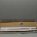 Cordless Light Filtering Mini Blind - 30 Inch Width, 72 Inch Length, 1" Slat Size - Pearl White - Cordless GII Morningstar Horizontal Windows Blinds for Interior by Achim Home Decor