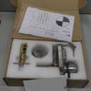 Keyless Entry Door Lock Deadbolt Keypad Mechanical Stainless Steel (Pass Code or Key) 100% Mechanical, No Electronic