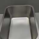 Decflow 10L Stainless Steel Dog Water Bowl, No Spill Anti-Splash Dog Bowls with XXL Silicone Mat, Spill-Proof Slow Feeder for Messy Drinkers, Heavy Duty Pet Bowls for Indoor/Outdoor Use Grey